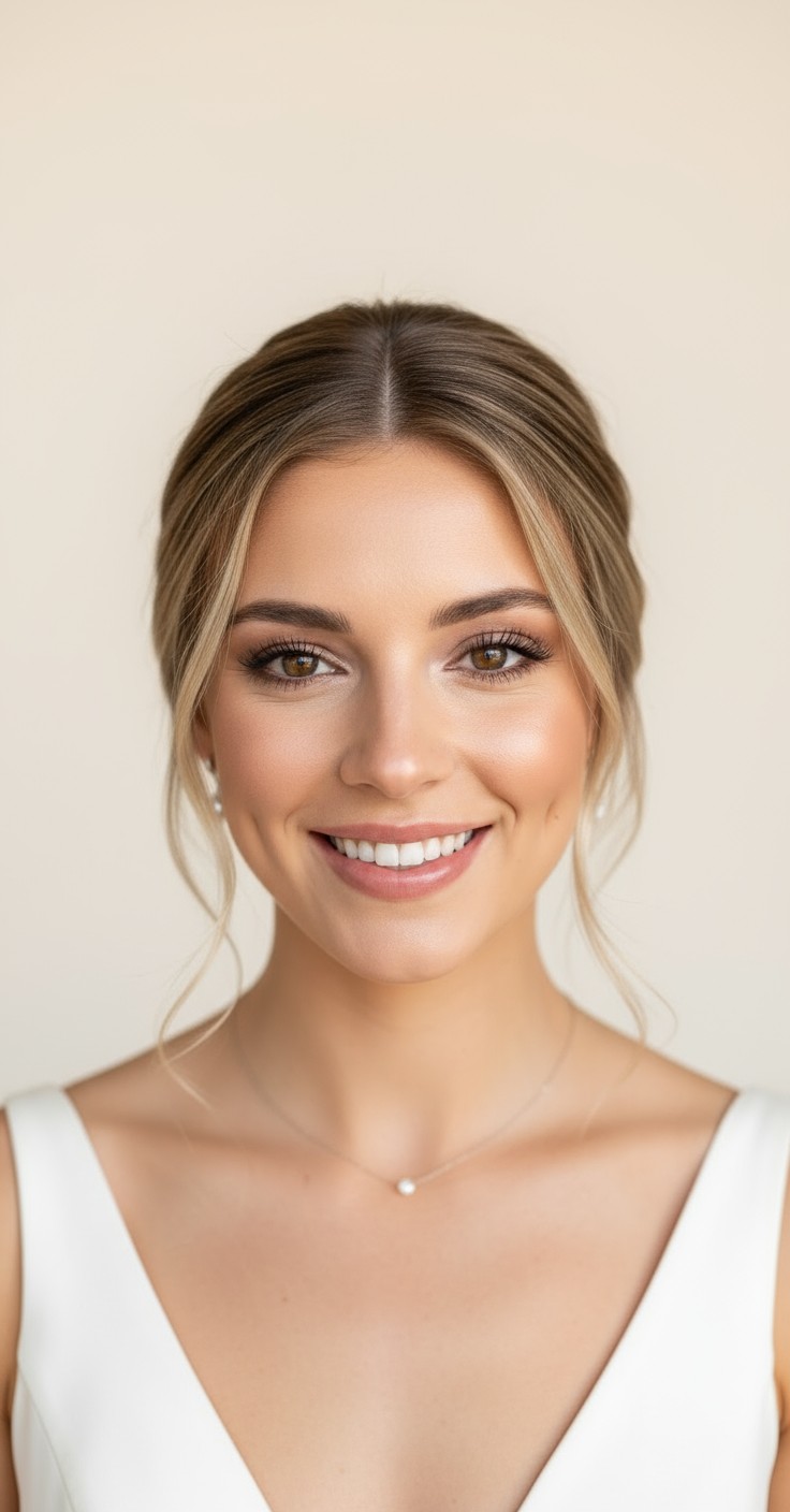 After Loose Wedding Bun